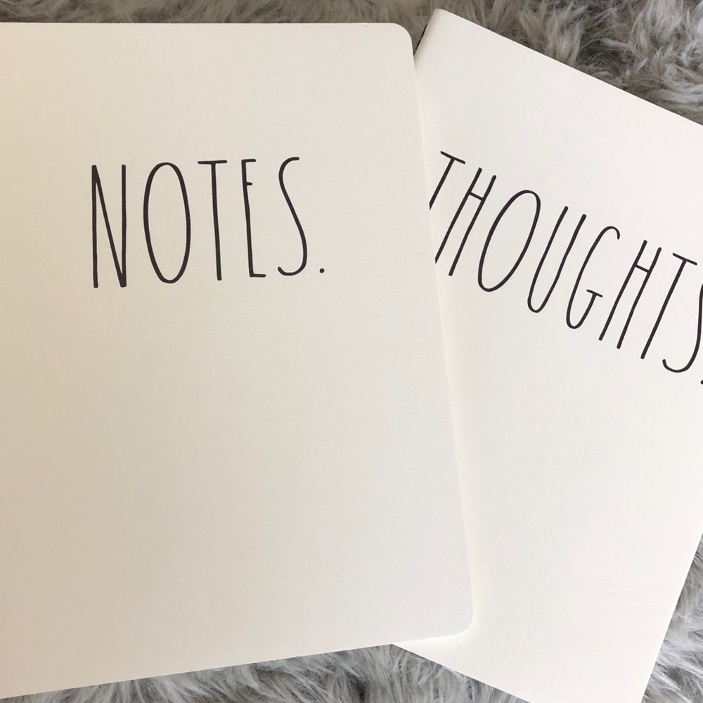 Rae Dunn Notebooks